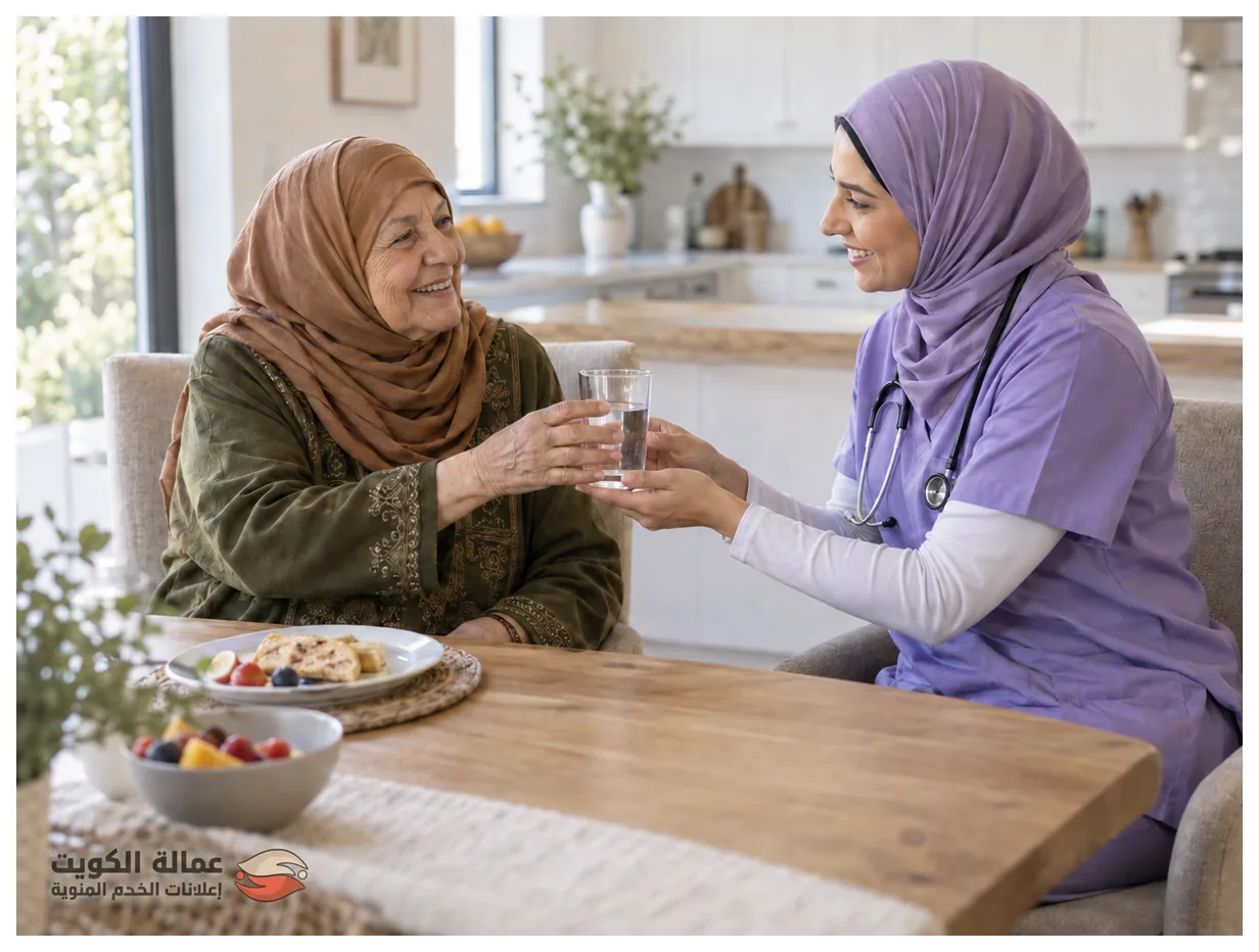 ممرضات رعاية منزلية للمعاقين وكبار السن